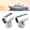 Marine Handrail T Fitting Steel 90 Degree Connector Steel Handrail Tees Joint Boating Accessory 90 Degree Tube Connector
