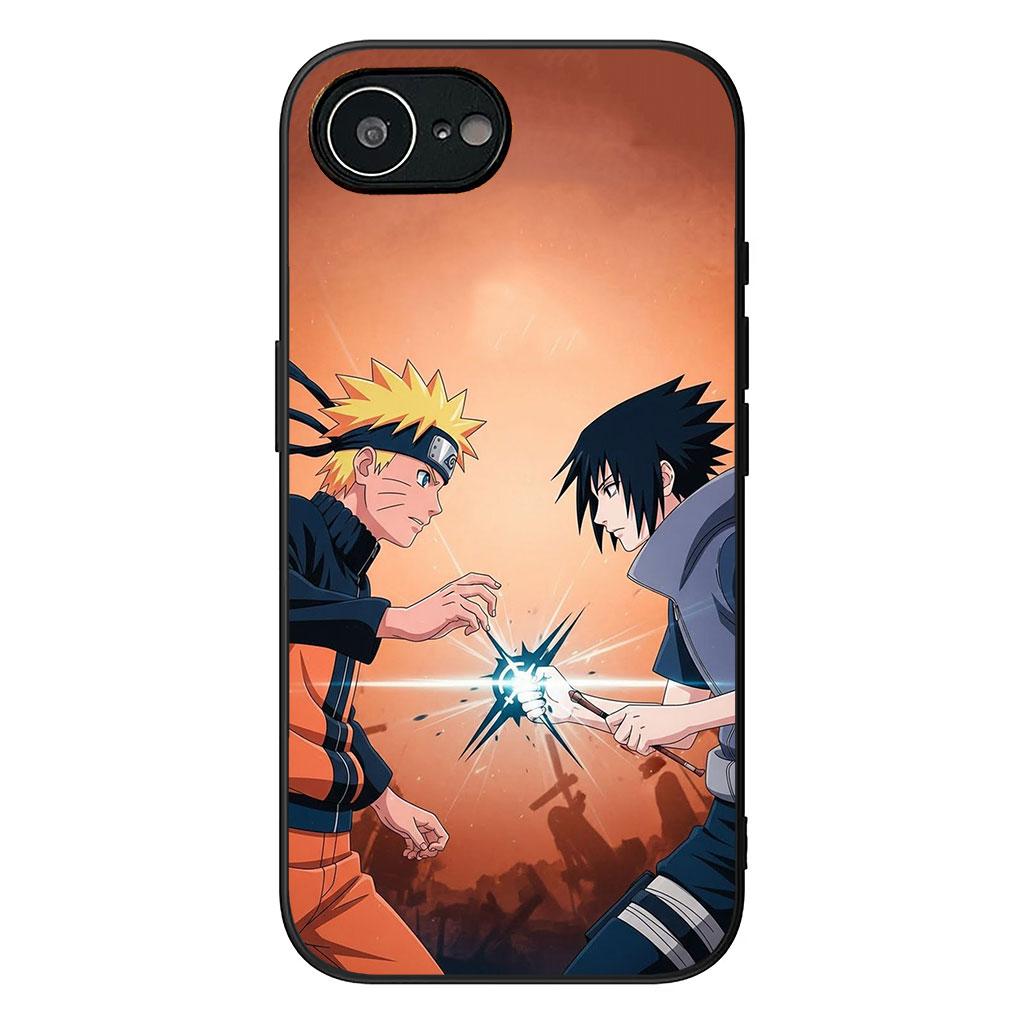 Cover for Apple iPhone 17 16 Plus 13 12 Pro Max Mini X XR ProMax 16E 15+ 16Plus Air Phone Case Gaara Narutos Uchiha Sasuke