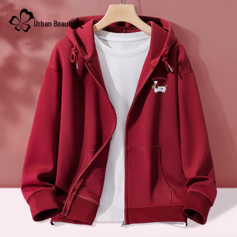 Women's Loose Fit Hooded Cardigan Jacket