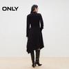 ONLY Women's Asymmetric Hem Long Sleeve Little Black Dress