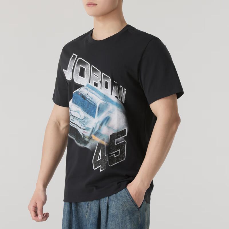 New Jordan BRAND SS25 T Shirt Men's Black IB7352-045