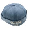 Adjustable Baby Brimless Hat Letter Embroidered Landlord Cap Retro Children Melon Beanie  Summer