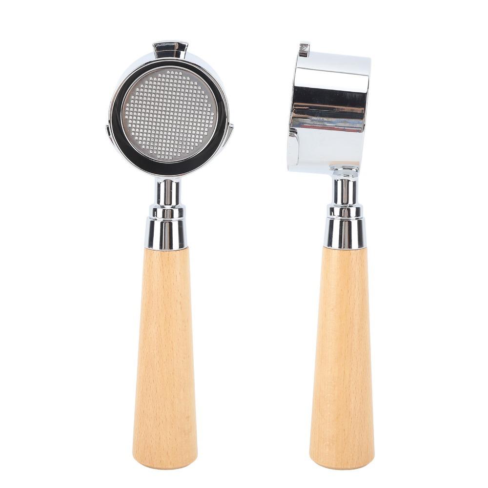 Aluminum Alloy Bottomless Portafilter 3 Ears Portafilter Replacement Accessories Cafe Use