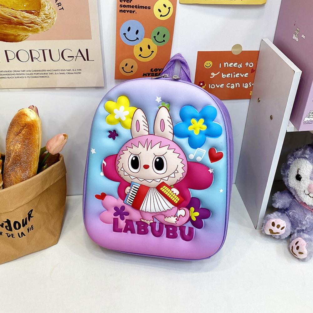 Cute Cartoon Boys and Girls Backpack Kindergarten Bag Outdoor Hard Shell Small Bag