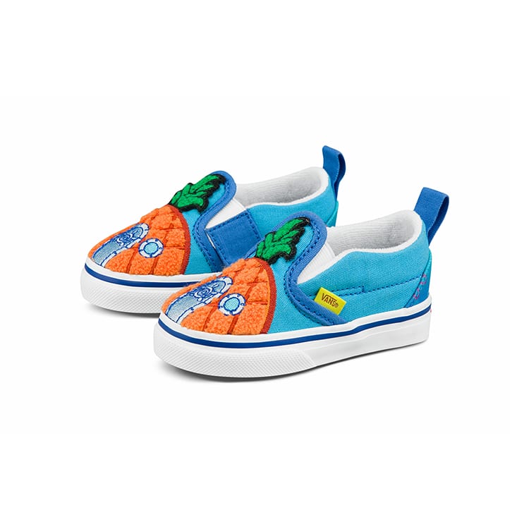 Vans Slip-On SpongeBob SquarePants X Velcro Toddler '124 Conch Street' VN000UBS9EZ