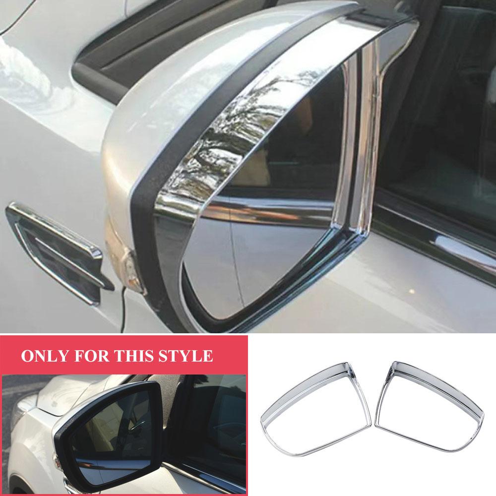 

2Pcs Car Rearview Side Mirror Rain Shield Cover for Ford Ecosport 2013 - 2021 Eyebrow Shelter Sticker Trim Styling Accessories