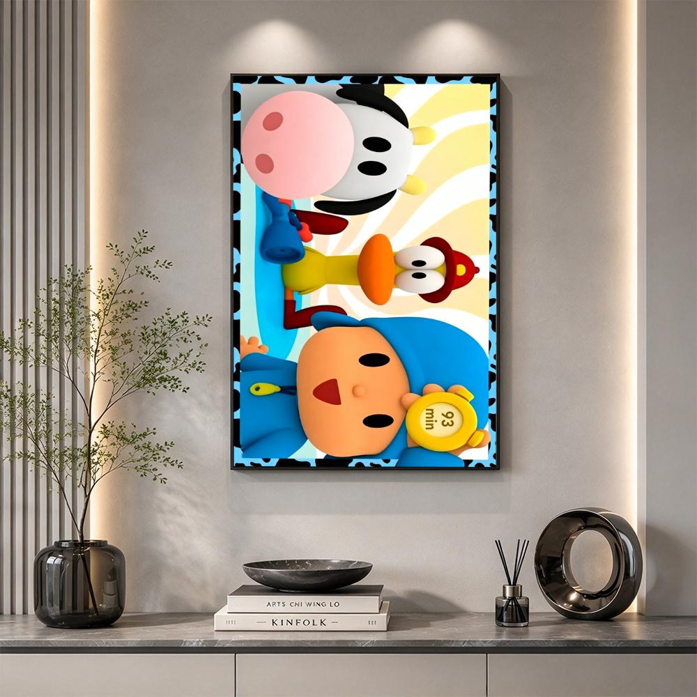 Pocoyo 5D Diamond Painting Round Diamond Rhinestones Mosaic Diamond Embroidery Wall Paintings Rhinestones Gift Frameless