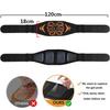 Electric Muscle Stimulator EMS Abdominal Toning Belt Smart Muscle Toner USB Recharge Body Slimming Belts Home Fitness Massager