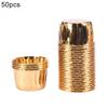 50Pcs Cupcake Paper Cup Oilproof Cupcake Cake Liner Wrappers Golden Muffin Wrapper Paper Baking Supply Birthday Party Decor