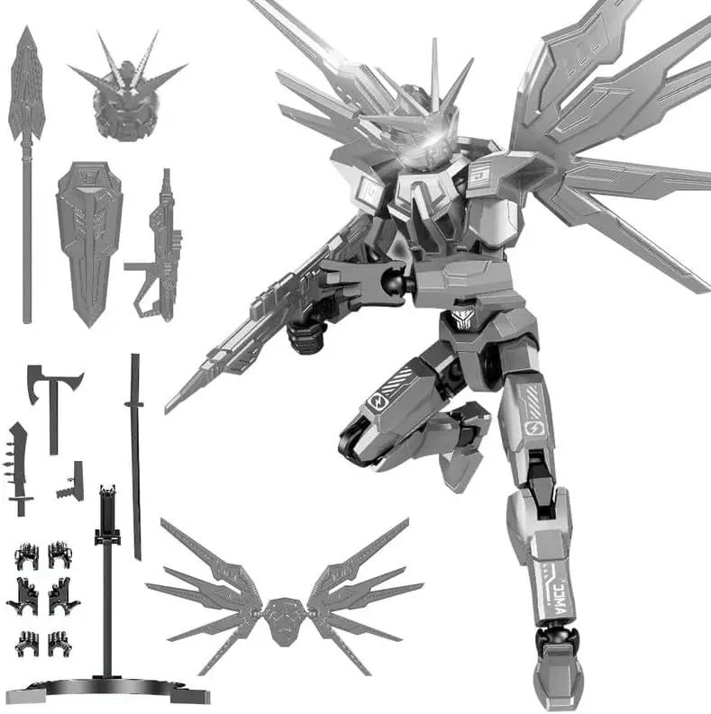 

T13 Сборная фигурка Завершенный манекен 13 Экшн-фигурки ROBO 13 Напечатанная на 3D-принтере экшн-фигурка - 5,2 ДЮЙМА