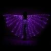 LED Cloak Glowing Wings Butterfly Dance Light Costume For Stage Performances Decoration Party Celebration Wedding Model Show