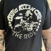 David Allan Coe le ride T-shirt noir Manches courtes Toutes tailles S à 5XL