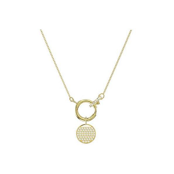 Swarovski Ginger Charm Gold Plated Necklace Women necklace White 5567530