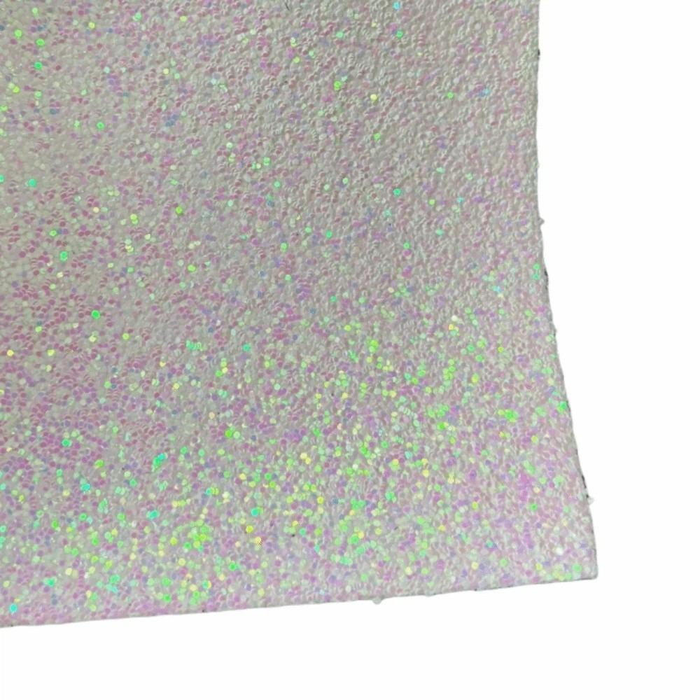 5Pcs Shining Rainbow Glitter Baking Cloth Fuse Beans Beadsheat-resistant Paper Fuse Art Projects