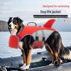 Anti-Choke Dog Life Jacket with Leash Attachment for Medium To Large Pets