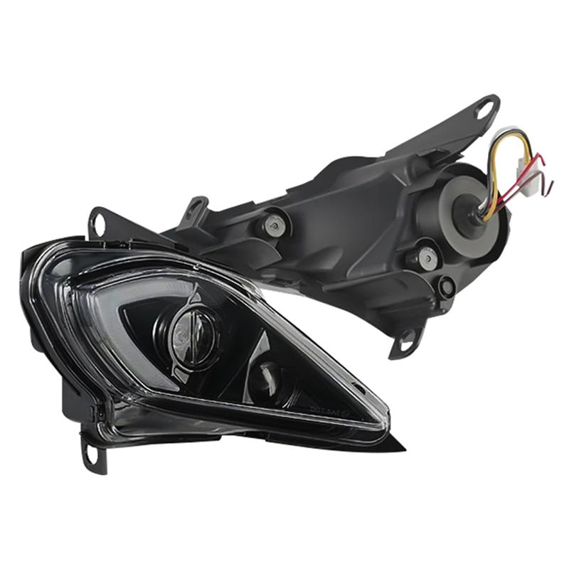 

A28G-Регулируемые фары для Yamaha Raptor 700 700R YFZ450 YFZ450R YFZ450X Wolverine 450 350 Поворотник 2006- чёрный