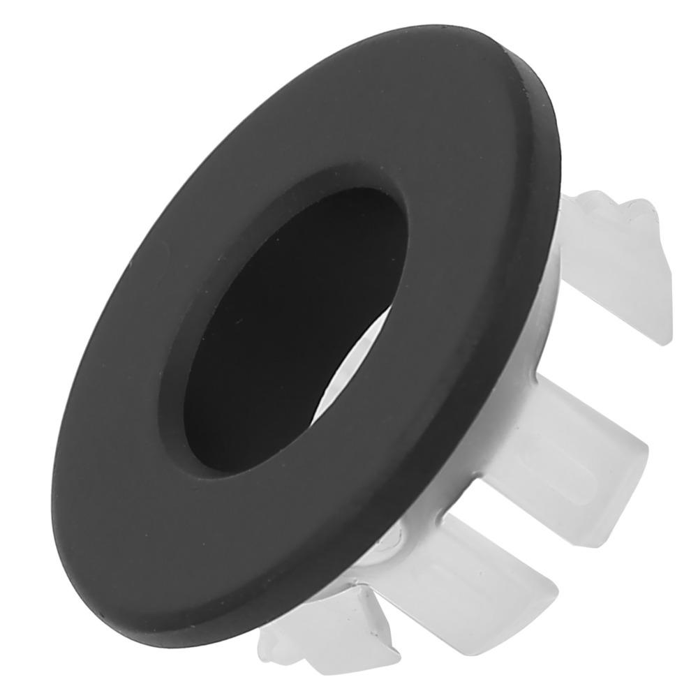 6Pcs Circular Sink Overflow Rings Round Shape Hole Cover Easy Fit Overflow Drain Cover  Kitchen Sink