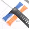 Gumový náhradní řemínek pro Suunto core Pánské sportovní vodotěsné hodinky Černé doplňky k hodinkám Náramky