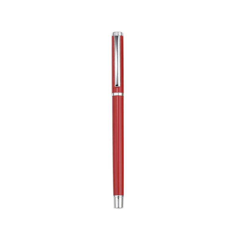 

Custom Logo Black Carbon Fiber Gel Pen - High-End Office Creative Stationery 0.5mm Tip