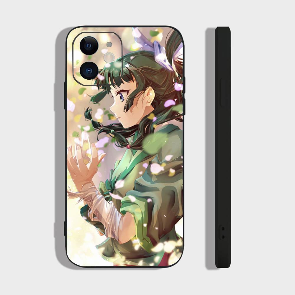 

Maomao Animation The Apothecary Diaries Phone Case For IPhone 17 Air 16 15 14 13 Pro Max 11 12 Black Silicone Cover IPHONE 17Air
