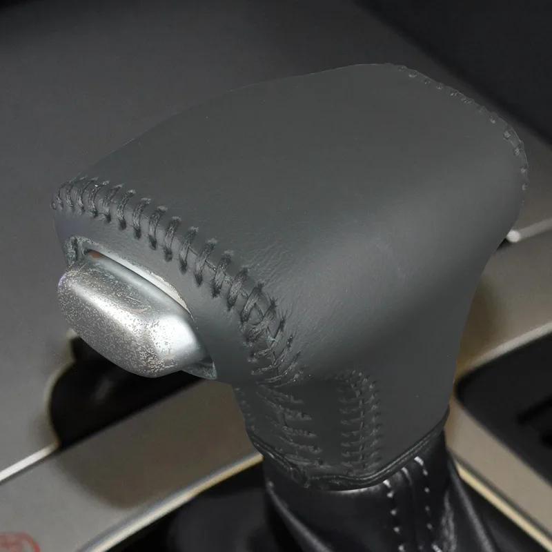 Gear Cover Automatic For Kia Niro Rio Sorento Gear Cover Leather Gear Cover Carbon Fiber Leather Available Colors