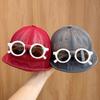 Baby Hat Spring and Autumn Sun Hat Men and Women Baby Baseball Cap Summer Mesh Sun Hat Fisherman Hat