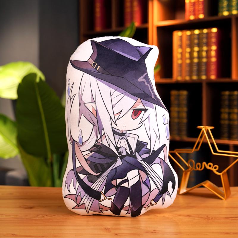 Non-Toxic 45Cm Arknights Pillow Game Amiya Lappland Gladiia Pillow Double Sided Printing Cushion Plushies Cute Fans Gifts Home Decoration