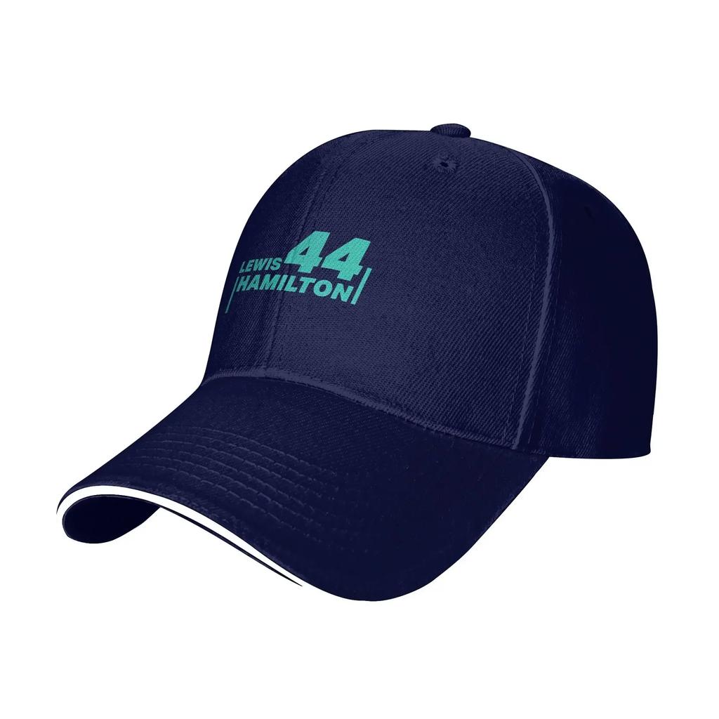 Spring 44 Lewis Hamiltons Blue Baseball Cap Hunting Camping Fashion Print Sun Trucker Hat Men Adult Dropshipping Caps