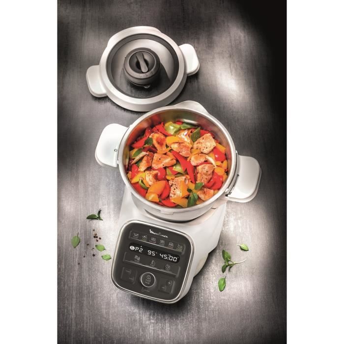 Multifunction Cooker Robot - MOULINEX - Companion XL - 12 Auto Programs - Steam Cooking