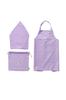 Kids Apron Deer LAV Height Recommended 100-130cm