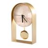 Luxury Modern Desk Clock - High-End Tabletop Art Ornament for Office, Study Room, Bookshelf & Sample Room, Elegant Timepiece Decor