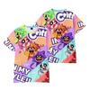 Grappig Cartoon Lachende Beestjes T-shirt Cool Heren T-shirt Ronde Hals Casual Unisex Streetwear Mode Tee