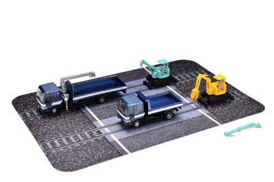 The Truck Collection Truck Collection Railroad Maintenance Vehicle Set E Diorama Supplies
