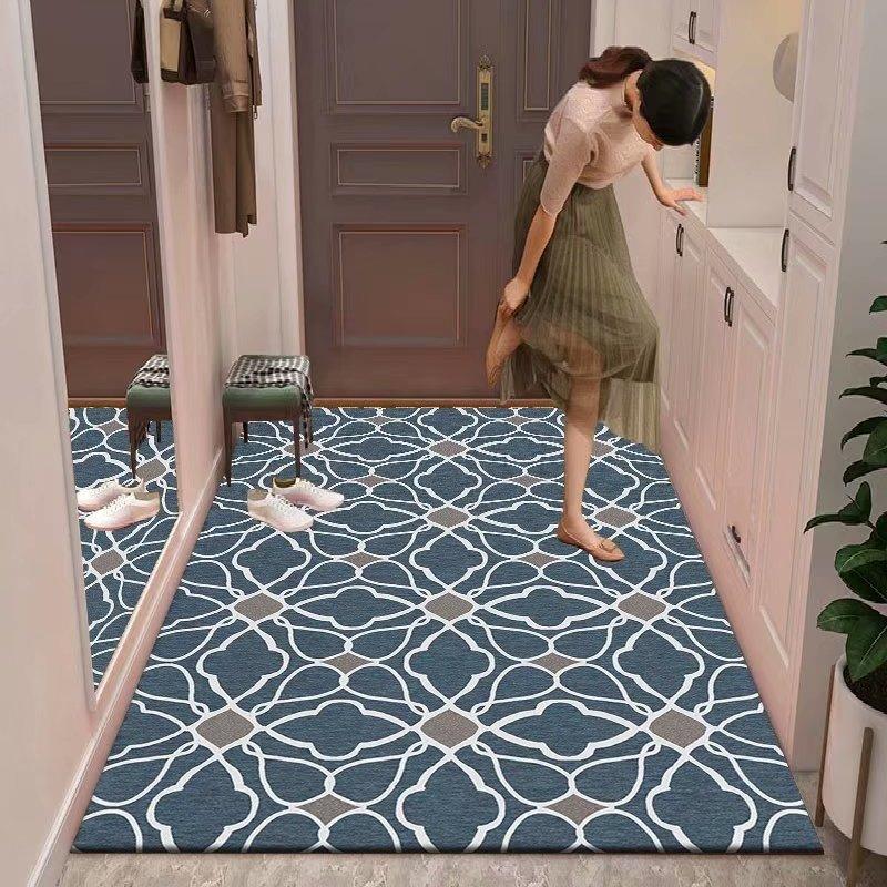 Carpet Simple Corridor Carpet Long Hallway Area Rug Hotel Mall Wedding Hall Runners Floor Mat Kitchen Aisle Mat