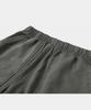 LETTERCOMO Heavy Cotton Garment Piping Wide Sweatpants Khaki Grey