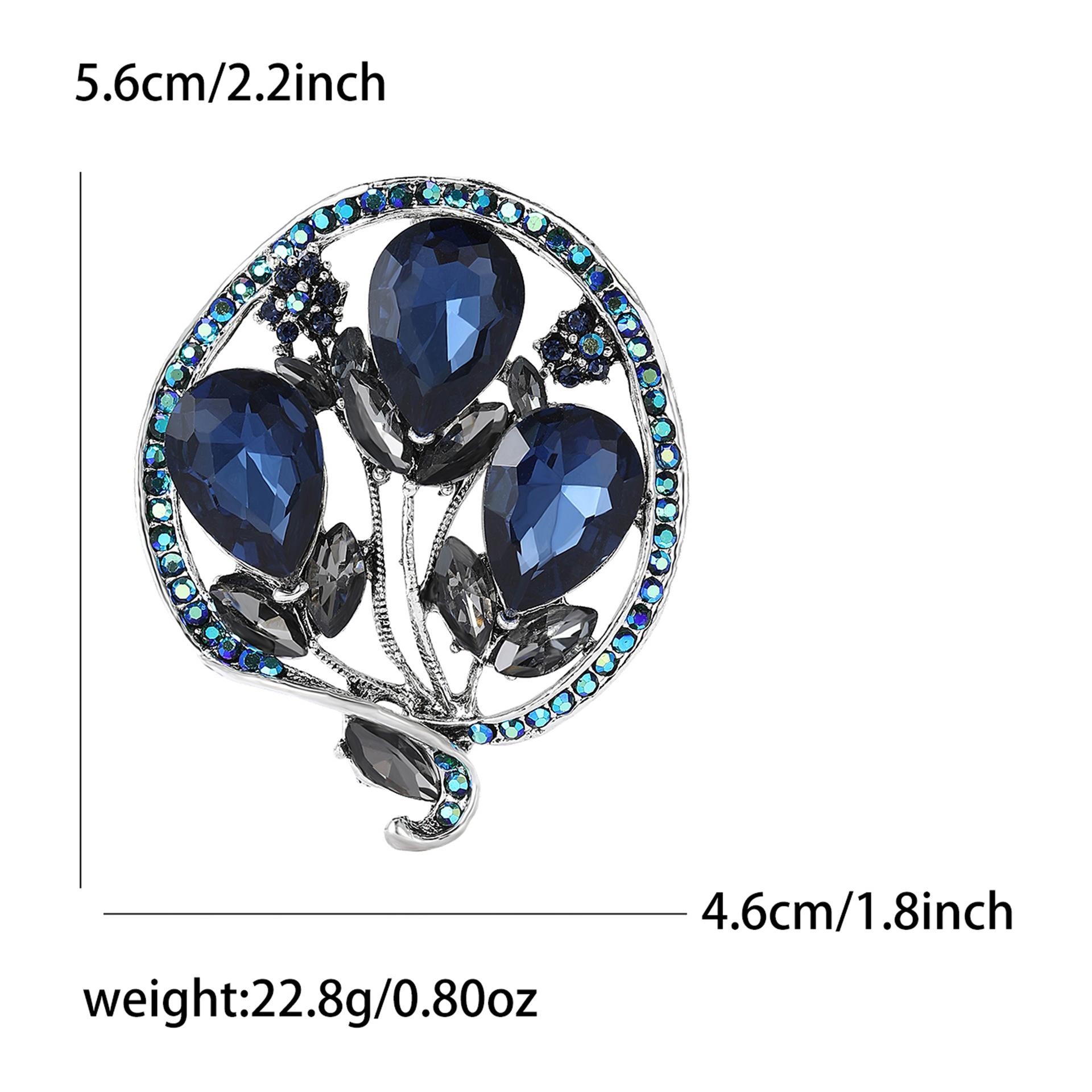 

Креативные Стразы из сплава, три воздушных шара, брошь-цветок, универсальная женская одежда, брошь-украшение, булавка