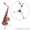 Foldable Saxophone Stand Portable Alto Sax Metal Floor Stand Holder Aluminum Alloy with Carry Bag