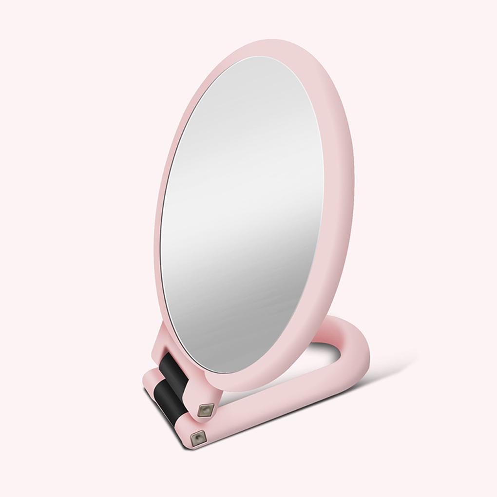 Makeup Mirror With Foldable – Convenient And Practical Beauty Accessory Clear Handheld Mirrors