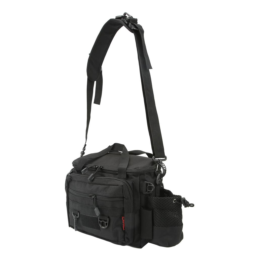 Fishing Tackle Bag IPX4 Waterproof 23L Large Capacity 15KG Load Weight Multifunctional Fishing Gear