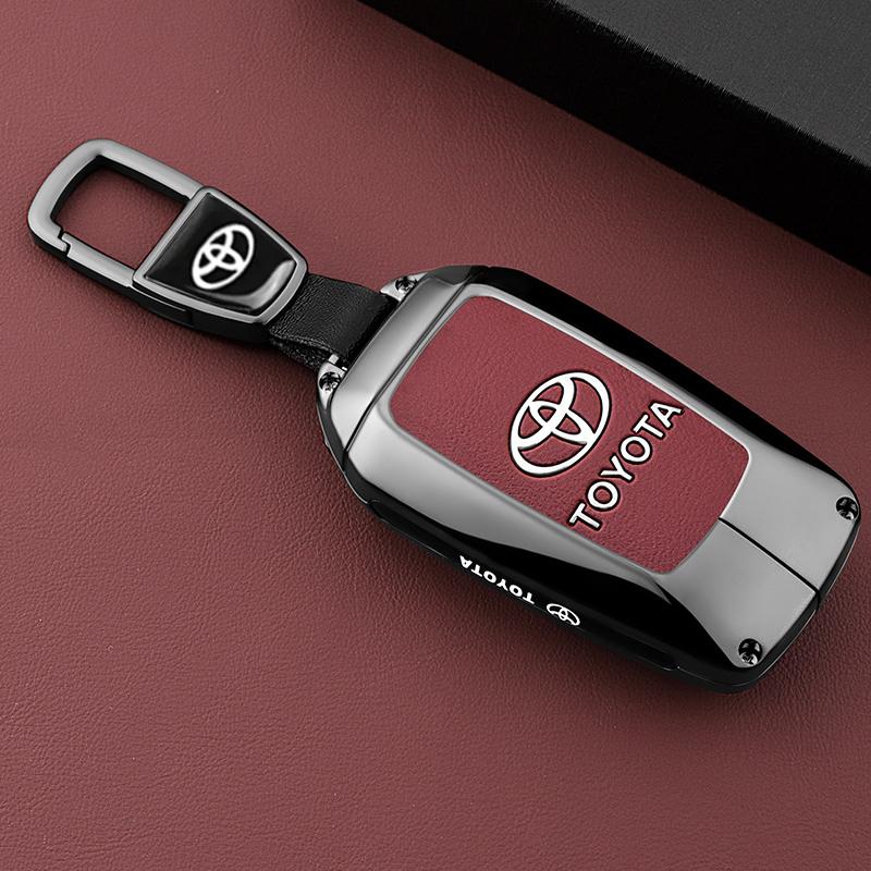 

Чехол-накладка для ключа автомобиля из цинкового сплава для Toyota RAV4 Highland Coralla Hilux Fortuner Land Cruiser Camry Crown Аксессуары для брелка