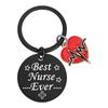 Personalized Stainless Steel Keychain Durable I'm A Nurse Pendant Key Chain Stylish Gift for Healthcare Professionals