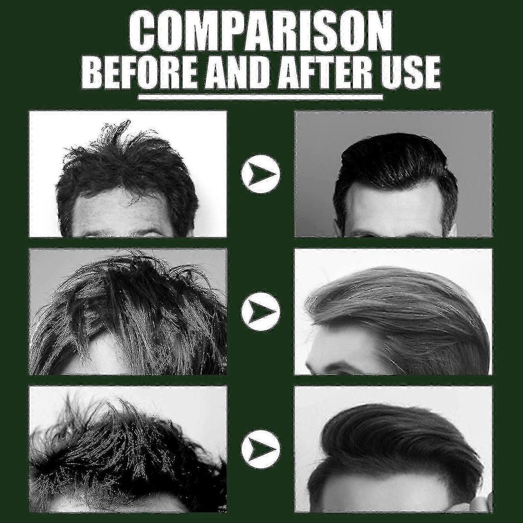 Men's Hair Cream Anti-Frizzy Hair Care Styling Gel Natural Volumizing Styl