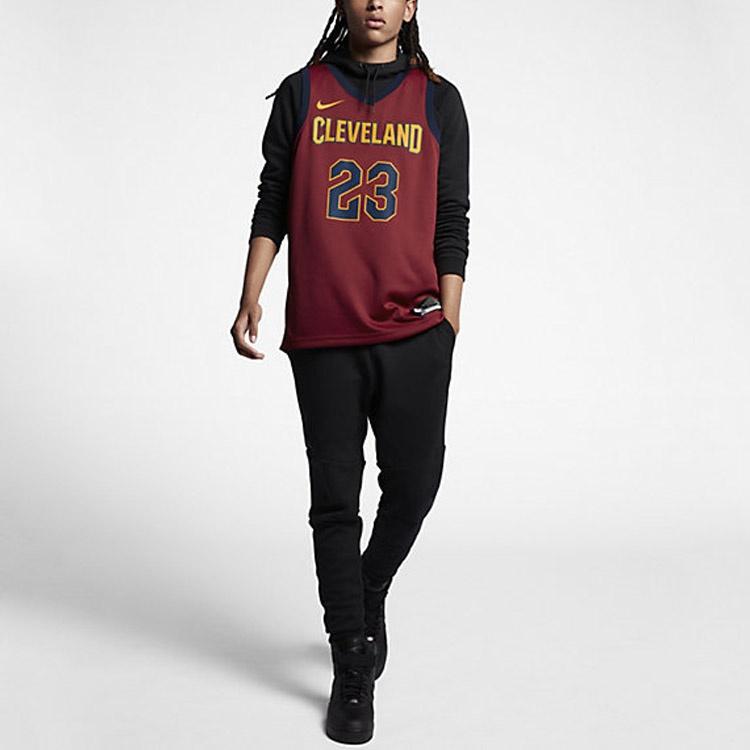 Nike Ikona Koszykówki NBA Edycja Ikoniczna SW Edycja dla Fanów Cleveland Cavaliers LeBron James Nr. 23 Czerwony Męski 864467-677