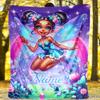 Fairy Tale Adventure Outdoor Customize Your Name Blanket Comfortable Soft Lightweight Allseason Multipurpose Blanket For Travel Camping Picnics Sofa