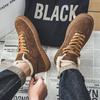 Fashion Snow Sneaker Boots for Men Casual Lace Up Winter Sport Shoes Man Fleece High Quality Cotton Shoe Waterproof Outdoor Hiking Offer