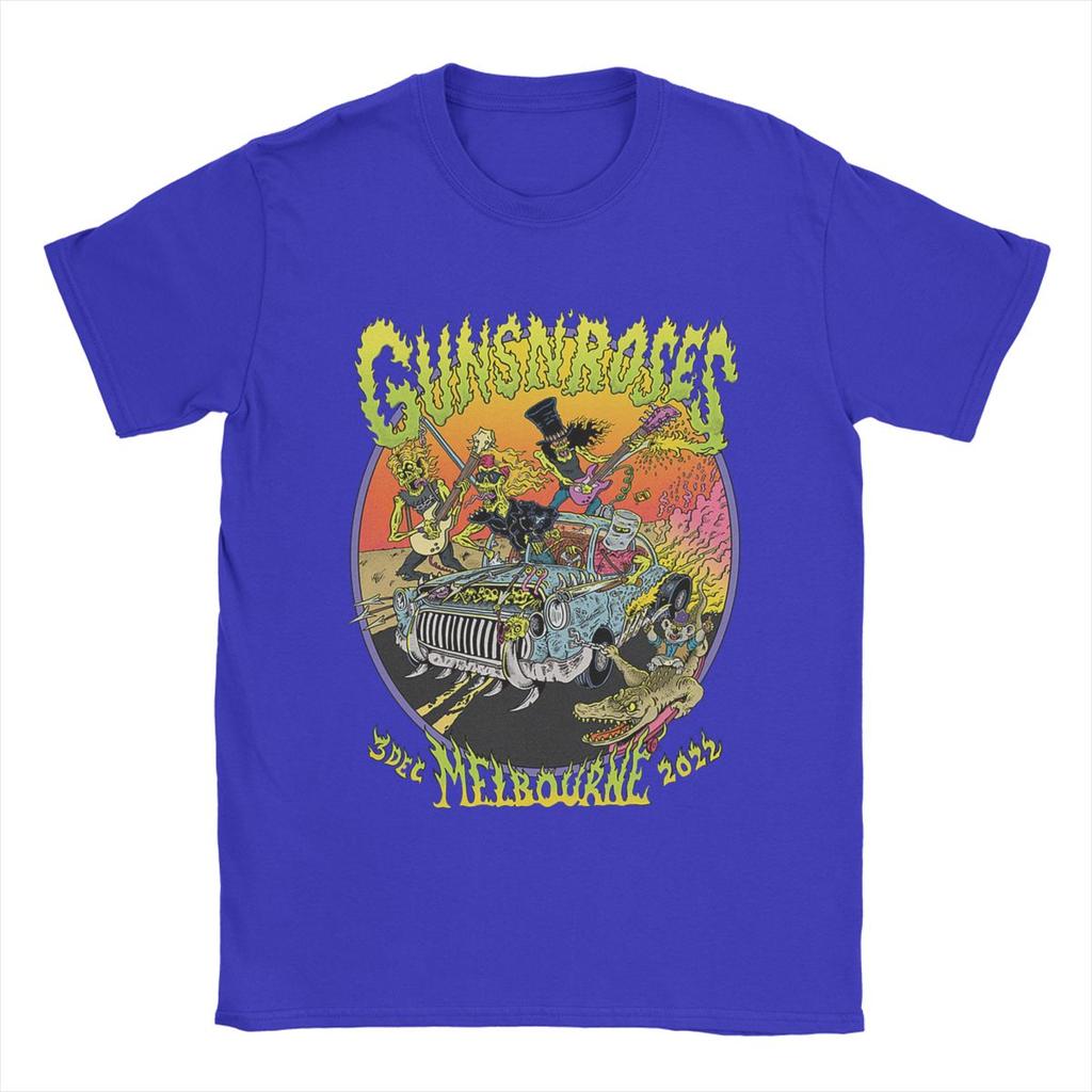 Guns N Roses Men T Shirts Funny Tees Short Sleeve O Neck T-Shirt 100% Cotton Graphic Clothes