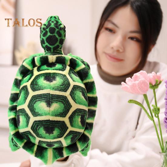 Țestoasă de mare de pluș păpușă realistă broască țestoasă pernă moale animal de pluș pentru copii fete acasă decor cadouri de Ziua Îndrăgostiților