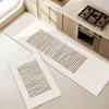 Nordic Modern Kitchen Floor Mat Home Entrance Doormat Living Room Carpet Anti-slip Bedroom Long Rugs Alfombras De Cocina