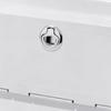 2/4pc Round Flush Pull Slam Latch Hatch Locker Lift Handle Latch Lock Marine Hardware Door Replacement Parts For Boat Yacht Deck