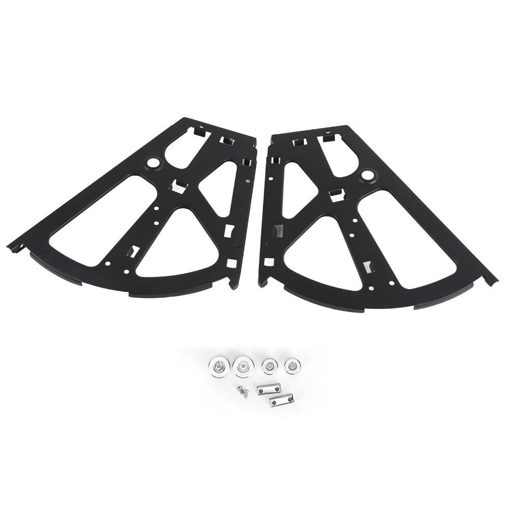 2 PCS 1 Pair Shoes Drawer Cabinet Hinges 2 Layers Cold Rolled Steel Flip Frames Black Smooth Flipping Turning Rack